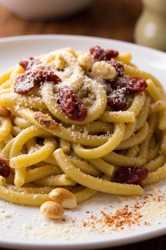 sun dried tomato pesto pasta