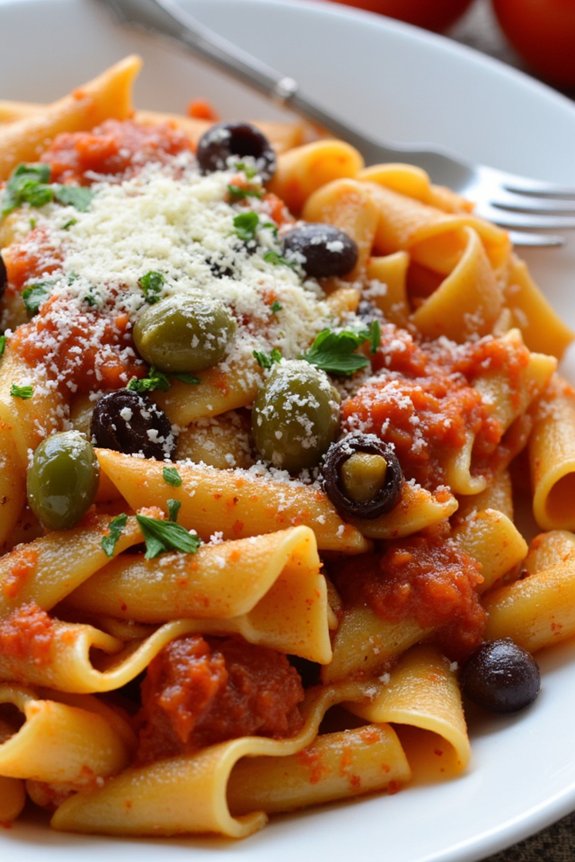 sundried tomato olive pasta sauce