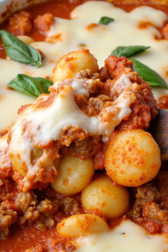 sweet sausage gnocchi bake recipe