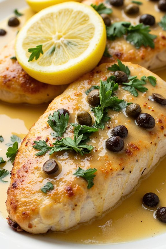 tangy lemon butter chicken