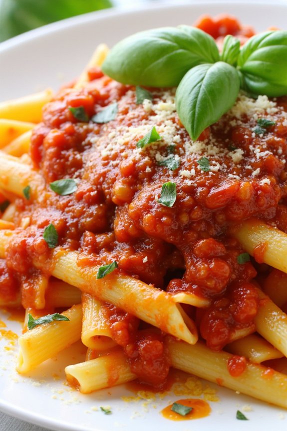 tangy lemon tomato sauce