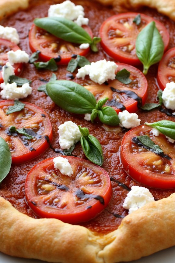 tomato burrata tart recipe