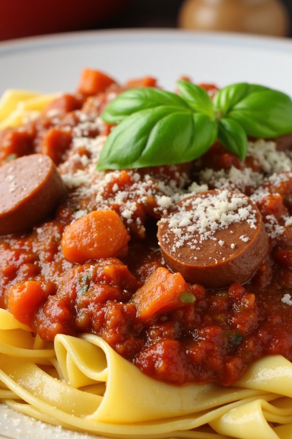traditional italian sausage sauce