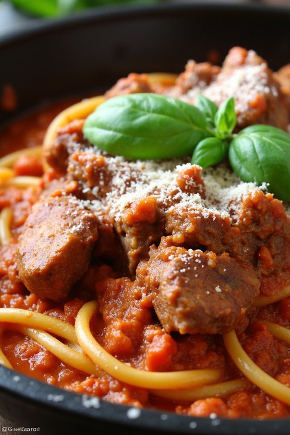 traditional neapolitan meat sauce