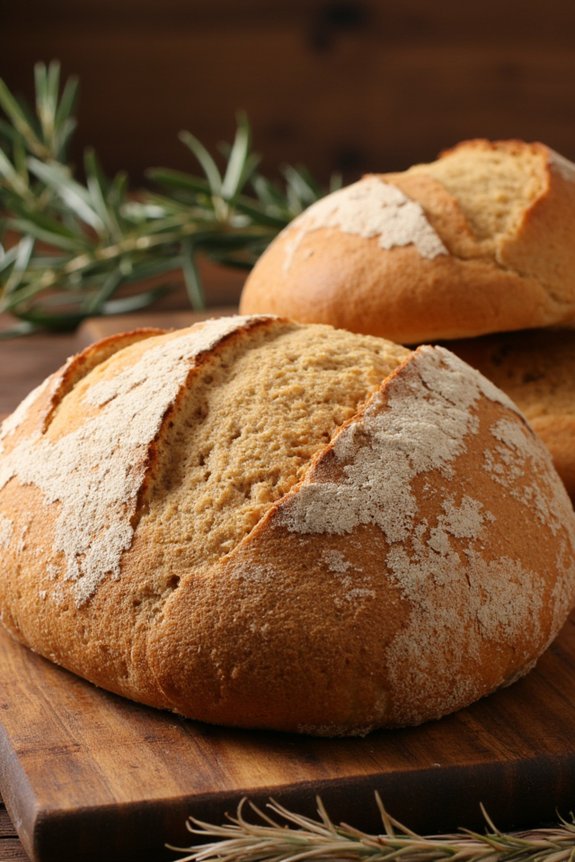 traditional tuscan yeast bread