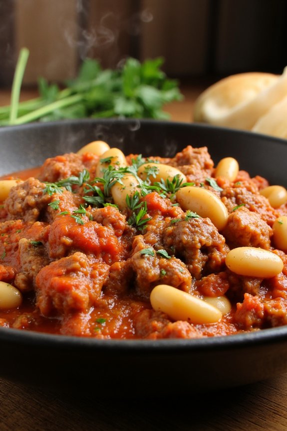 turkey and bean comfort