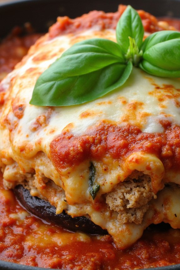 turkey eggplant parmesan delight