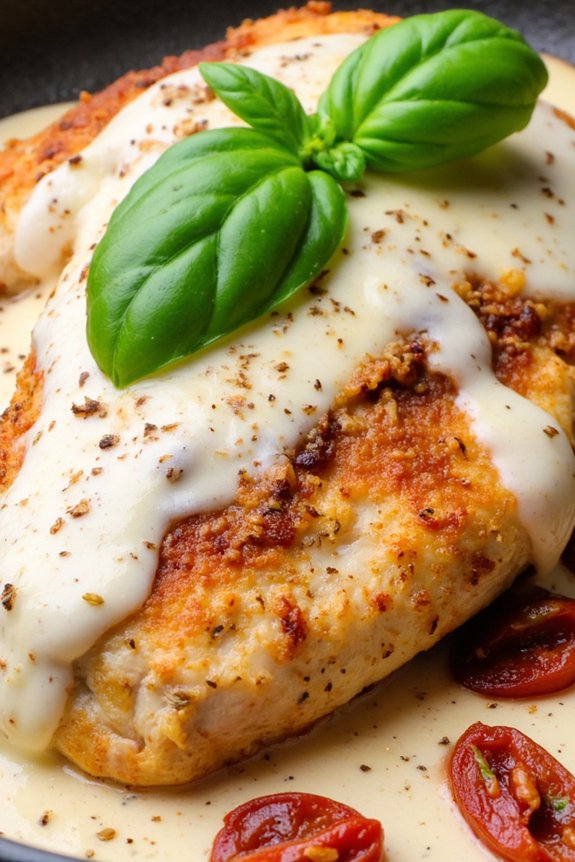 tuscan chicken with creamy sauce
