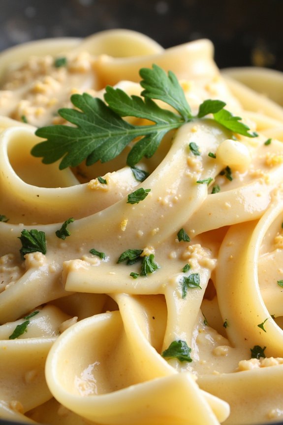 vegan creamy alfredo sauce