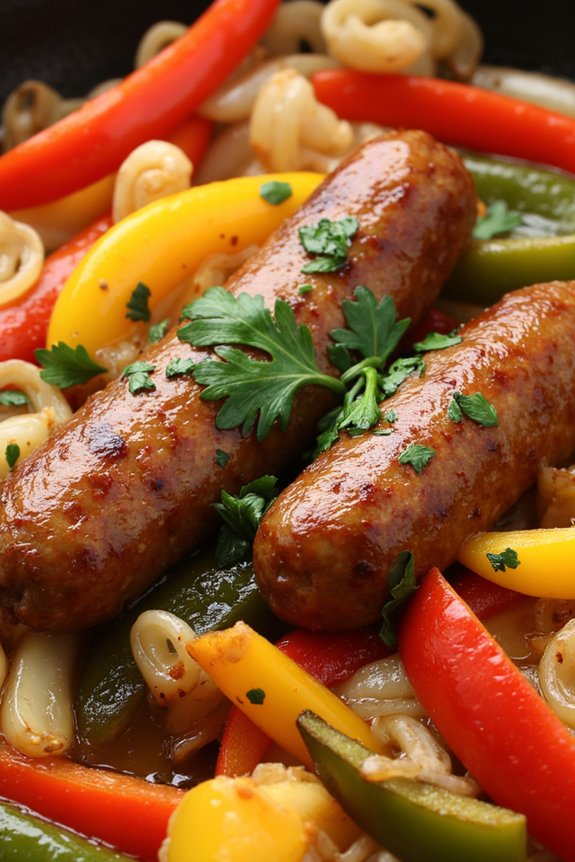vegan italian sausage delight
