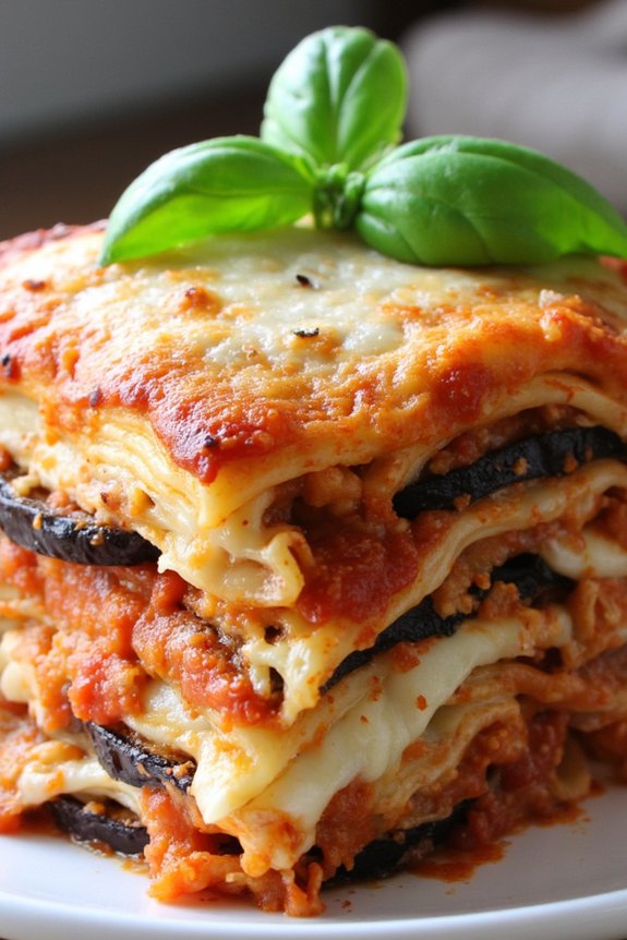 vegetarian eggplant lasagna recipe