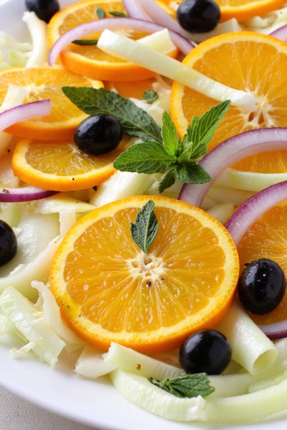 vibrant citrus fennel salad