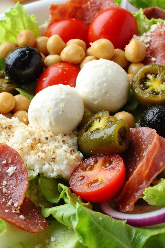 vibrant italian chopped salad