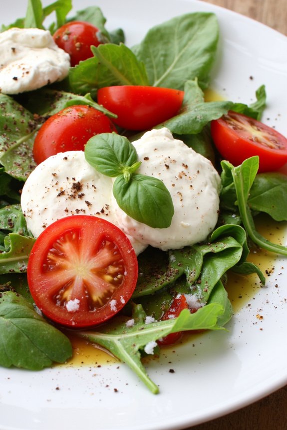 vibrant italian tricolor salad