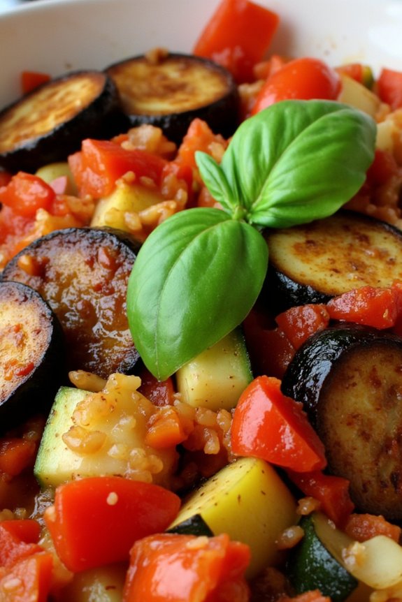 vibrant italian vegetable medley