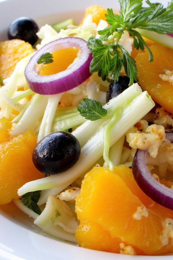 vibrant mediterranean citrus salad
