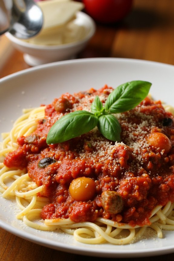 vibrant pepper marinara sauce