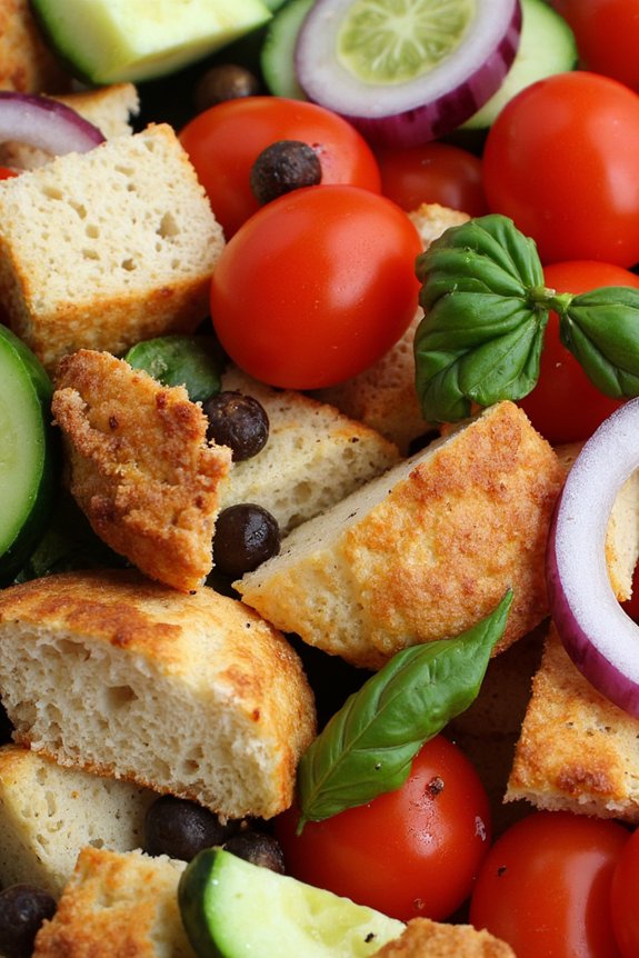 vibrant summer italian salad