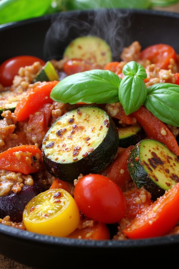 vibrant summer vegetable medley