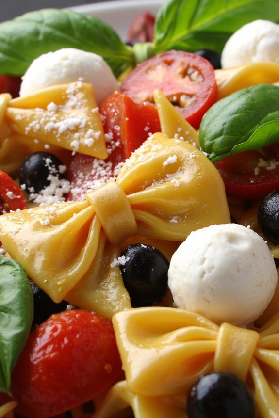 vibrant sun dried tomato salad