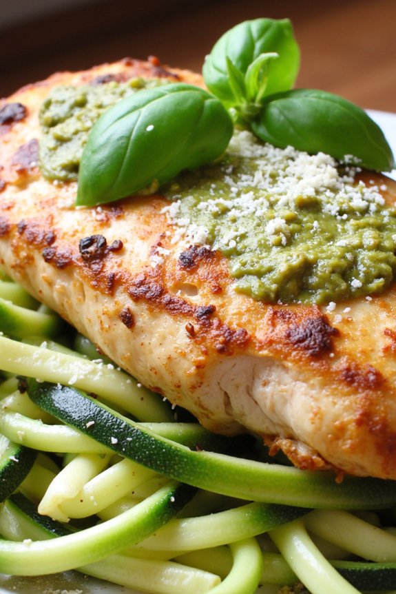 walnut pesto chicken recipe