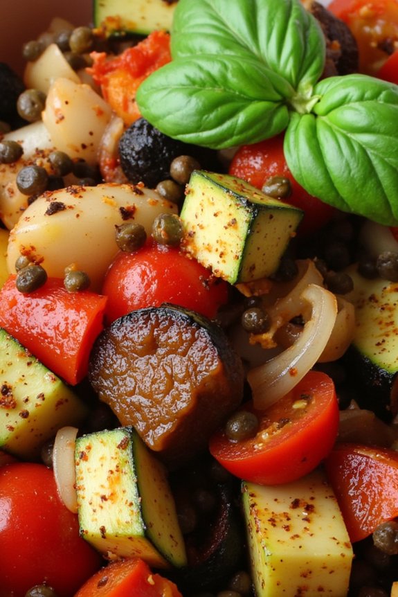 zucchini and eggplant stew