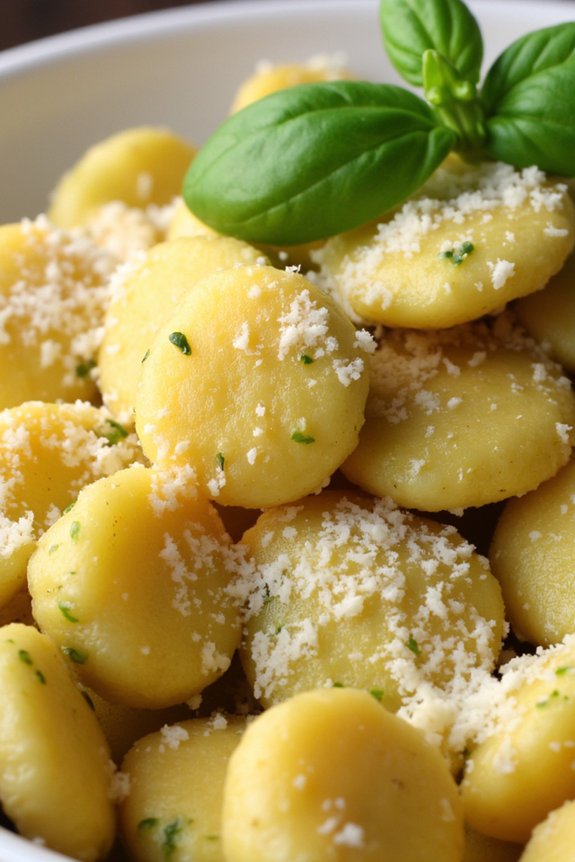 zucchini basil gnocchi delight